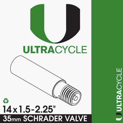 Ultracycle 14" Schrader Valve Tube