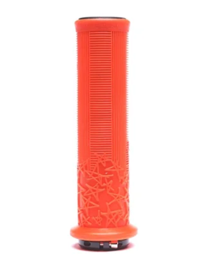 The Sensus Meaty Paw MTB Grip - Grapefruit-Coral
