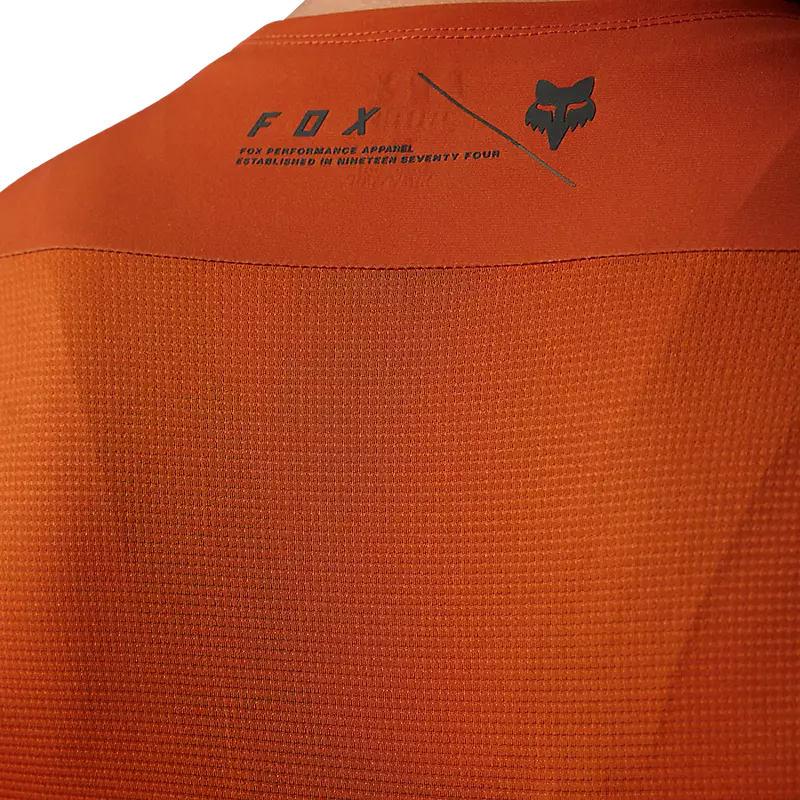 Fox Racing Flexair Ascent Long Sleeve MTB Jersey - Burnt Orange