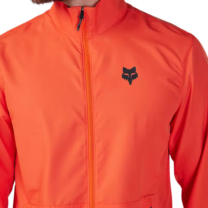 Fox Racing Ranger Wind Jacket - Orange Flame
