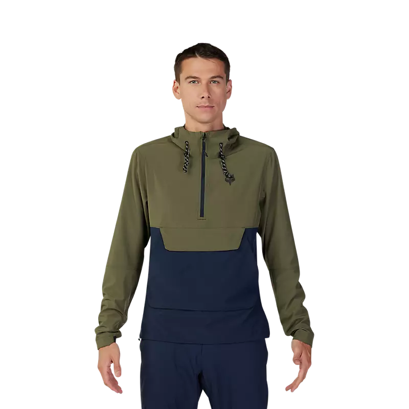 Fox Racing Ranger Wind Pullover - Olive Green