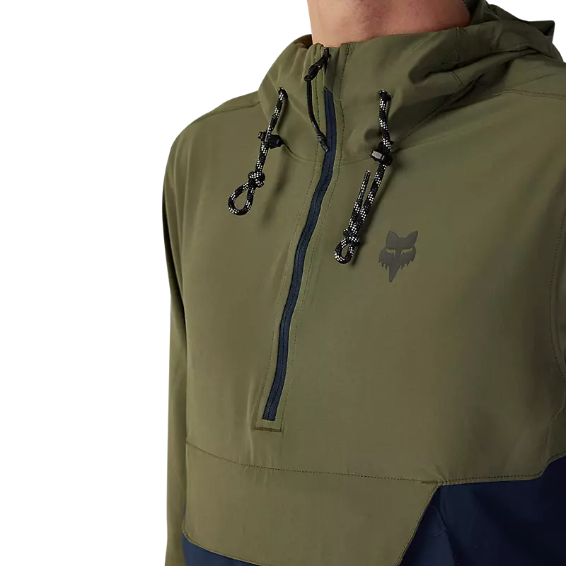 Fox Racing Ranger Wind Pullover - Olive Green