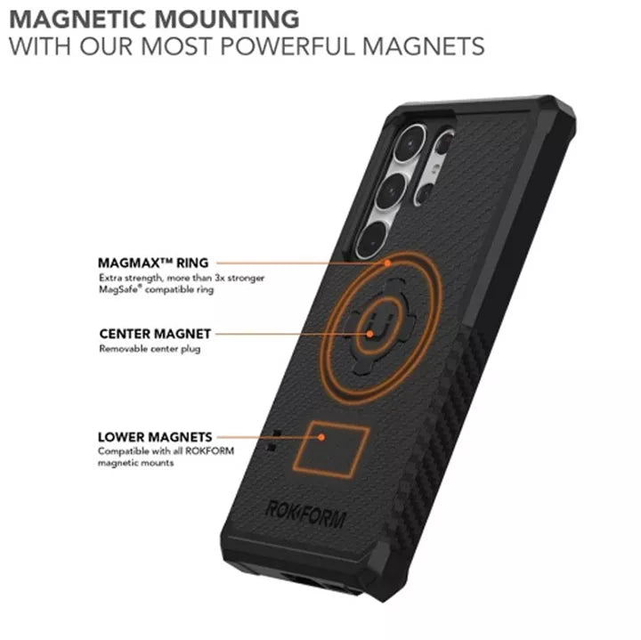 Rokform Samsung Galaxy S23 Ultra Magnetic Rugged Phone Case - Galaxy S23 Ultra