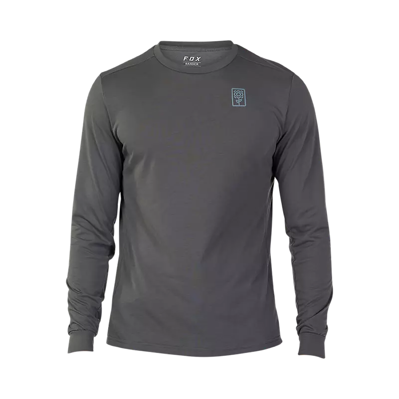 Fox Racing Ranger Dri Release Long Sleeve MTB Jersey - Dark Shadow - 2023