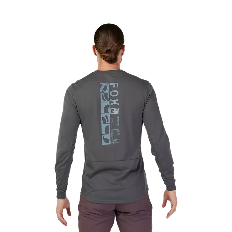 Fox Racing Ranger Dri Release Long Sleeve MTB Jersey - Dark Shadow - 2023