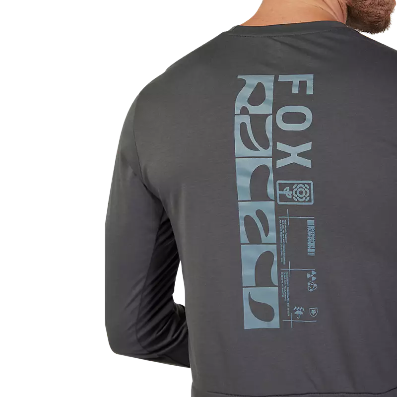 Fox Racing Ranger Dri Release Long Sleeve MTB Jersey - Dark Shadow - 2023