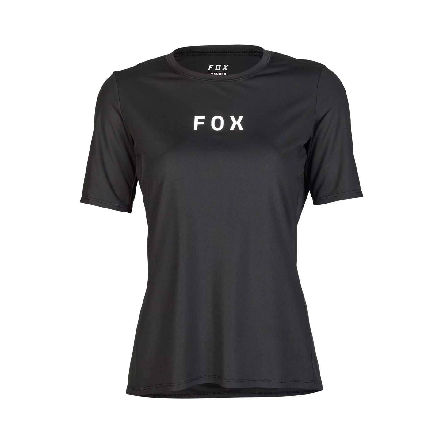 Fox Racing Ranger Short Sleeve MTB Jersey - Wordmark - Womens - Black