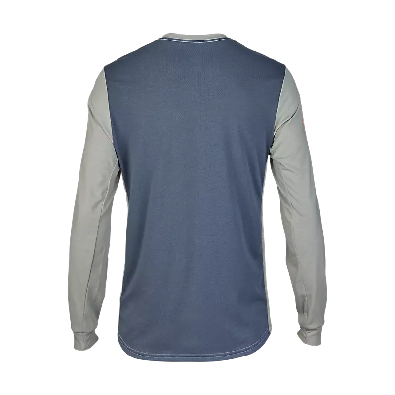 Fox Racing Ranger Dri Release Long Sleeve MTB Jersey - Aviation - Gray Vintage