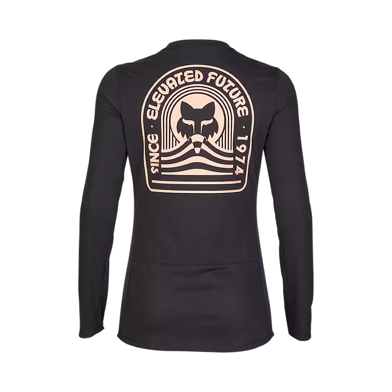 Fox Racing Ranger Dri Release Long Sleeve MTB Jersey - Womens - Black - 2024
