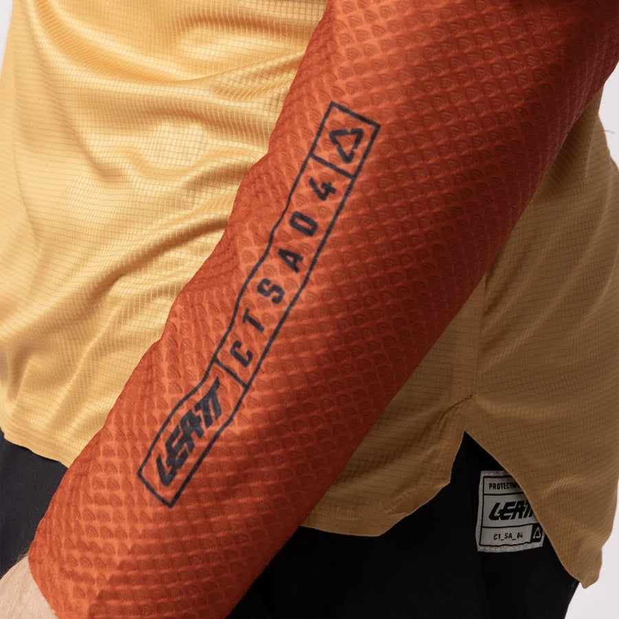 Leatt Trail 3.0 Long Sleeve MTB Jersey - Ochre Yellow