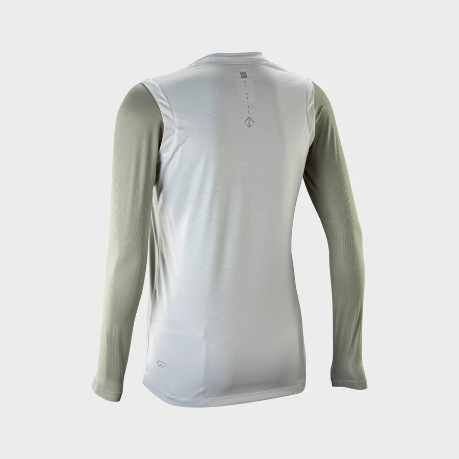 Leatt Gravity 2.0 Long Sleeve MTB Jersey - Womens - White