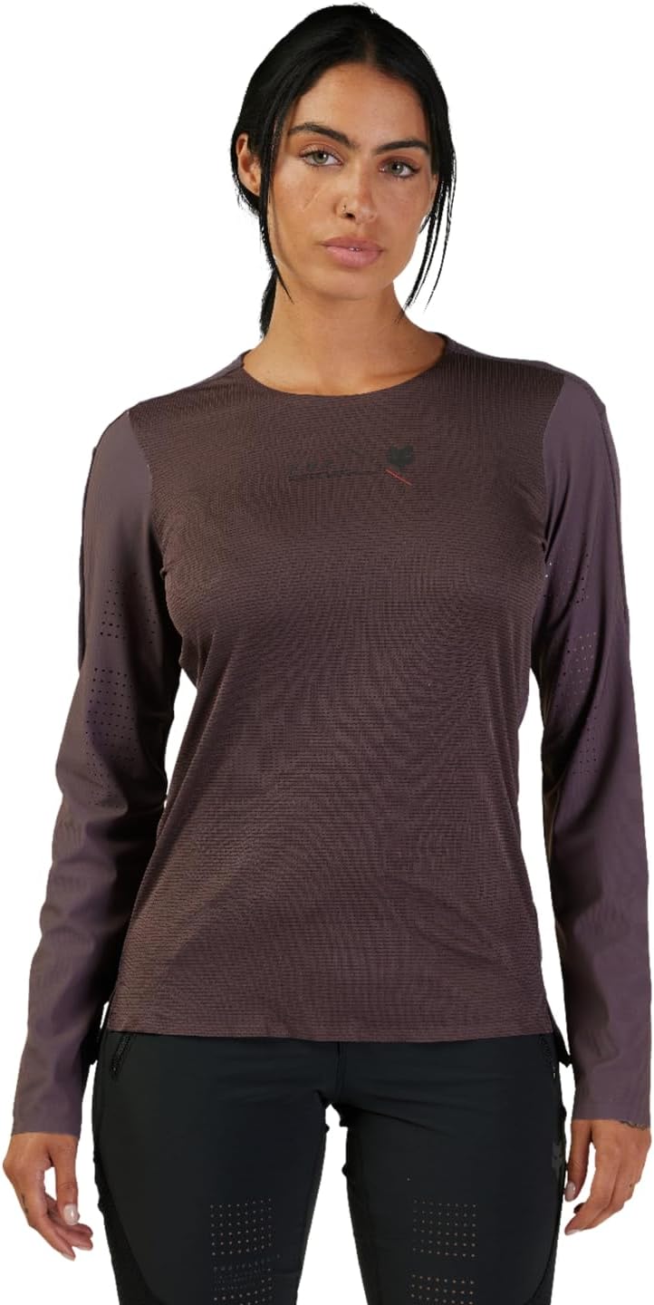 Fox Racing Flexair Pro Long Sleeve MTB Jersey - Womens - Purple