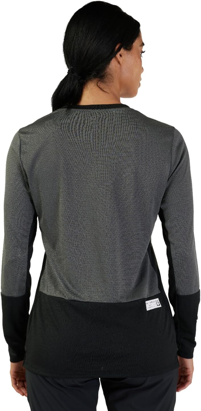 Fox Racing Defend Long Sleeve MTB Jersey - Womens - Dark Shadow