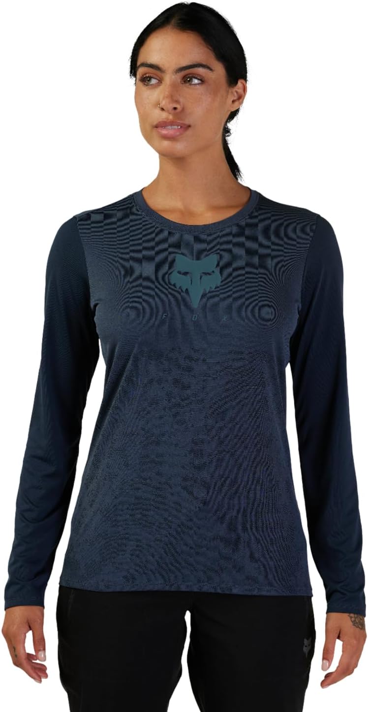 Fox Racing Ranger Tru Dri Long Sleeve MTB Jersey - Womens - Midnight