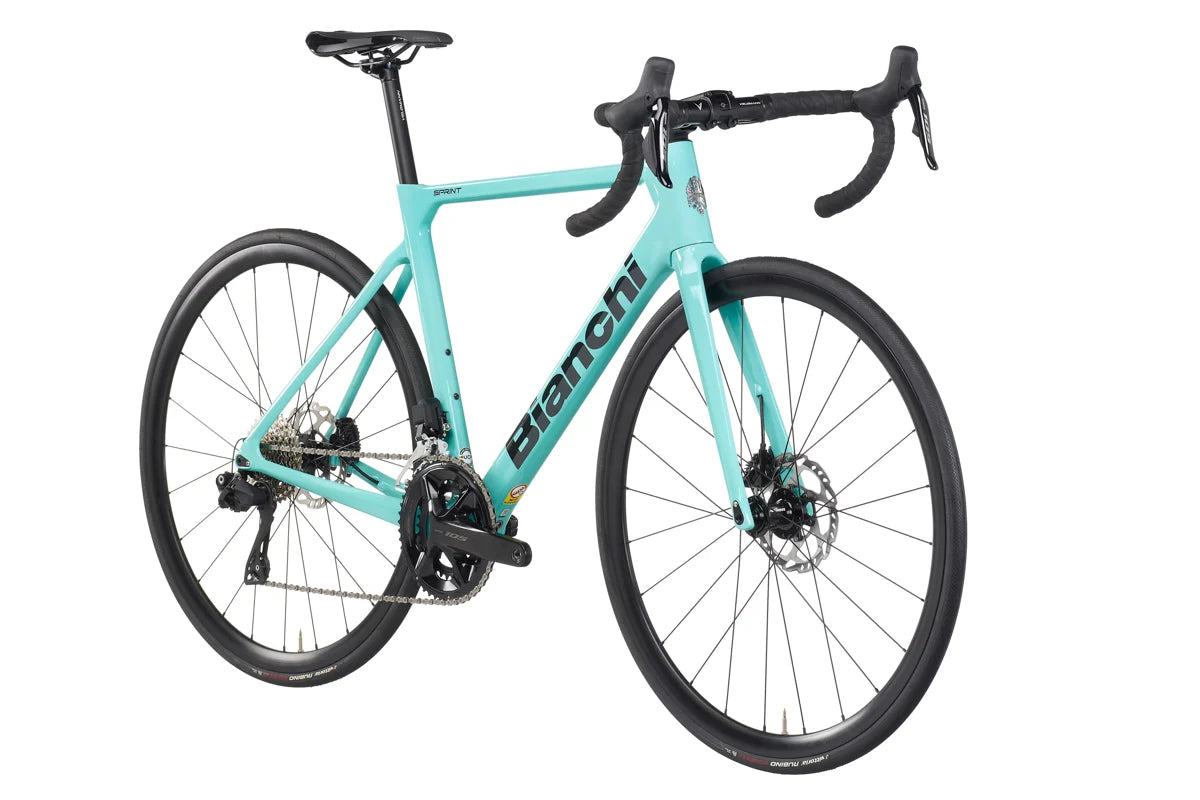Bianchi Sprint ICR Disc 700c - 105 12 Spd - Celeste-Black Gloss