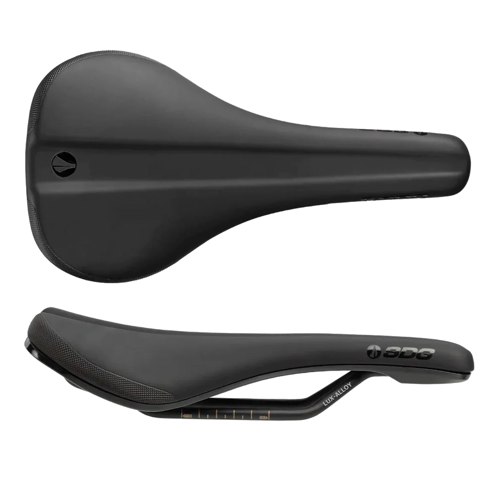 SDG Bel Air V3 Lux Alloy Rail Saddle - Black