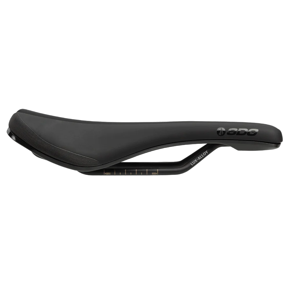 SDG Bel Air V3 Lux Alloy Rail Saddle - Black