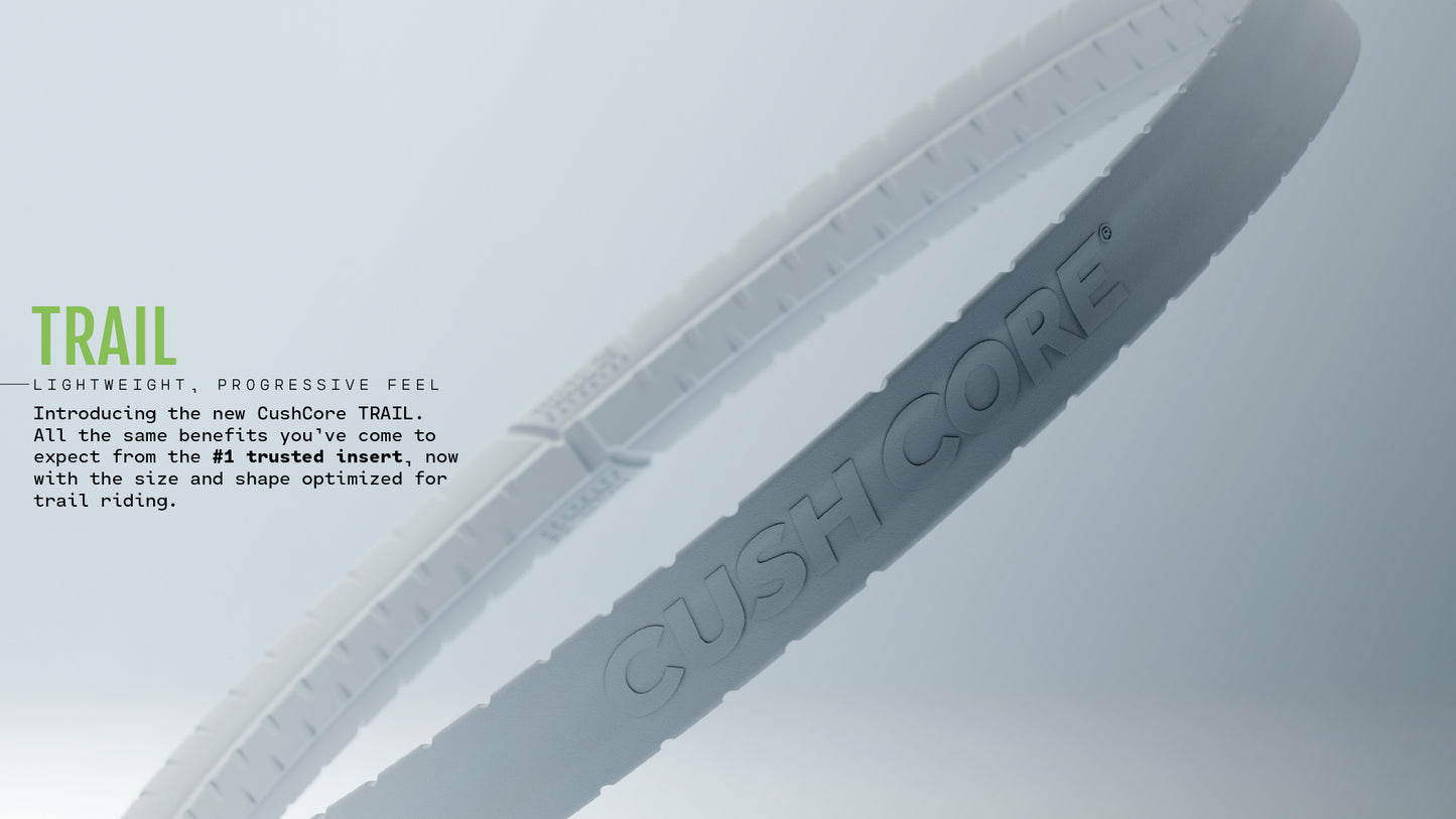 CushCore Trail Tire Inserts - Set - Inc 2 Tubeless Valves