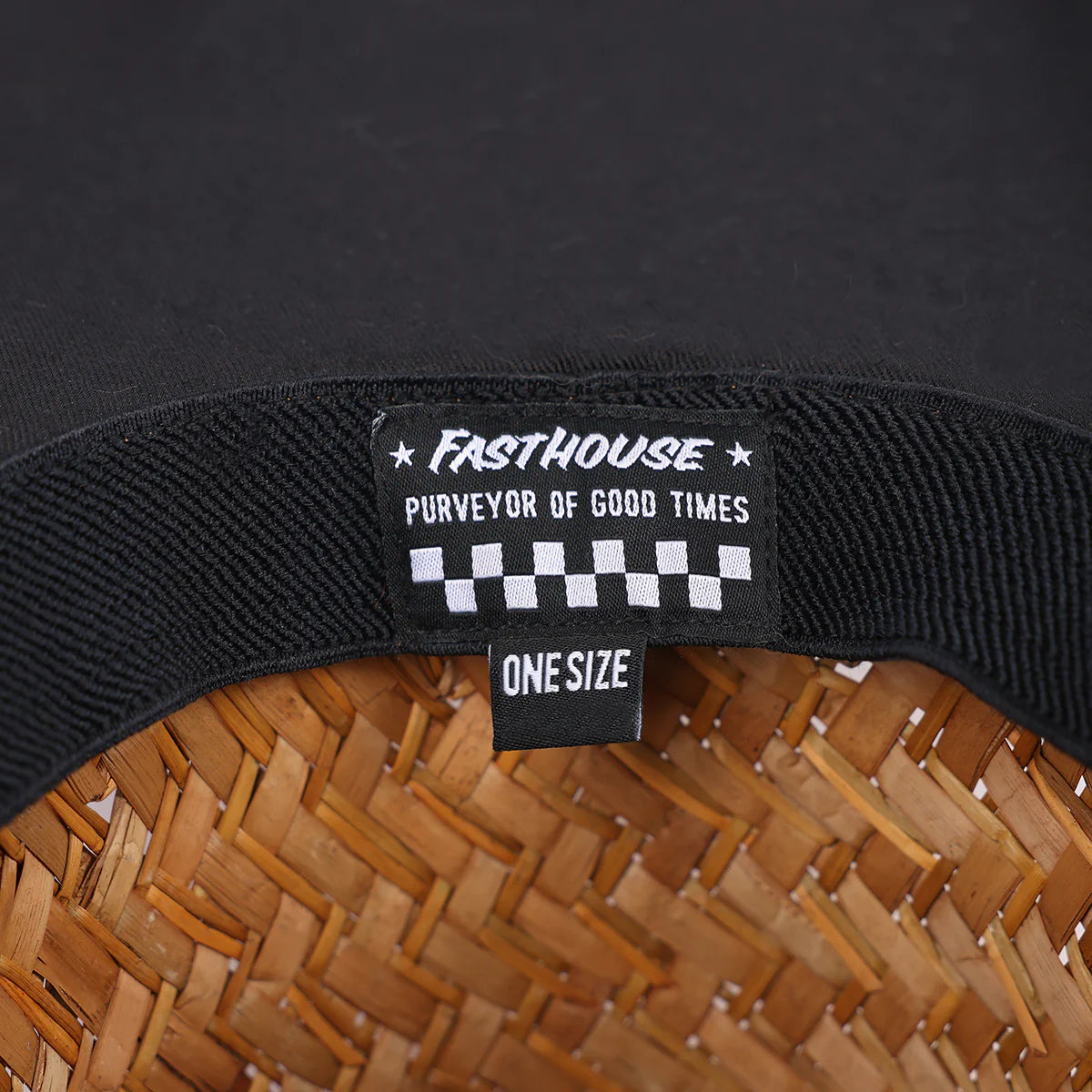 Fasthouse Deco Straw Hat - Dark Natural