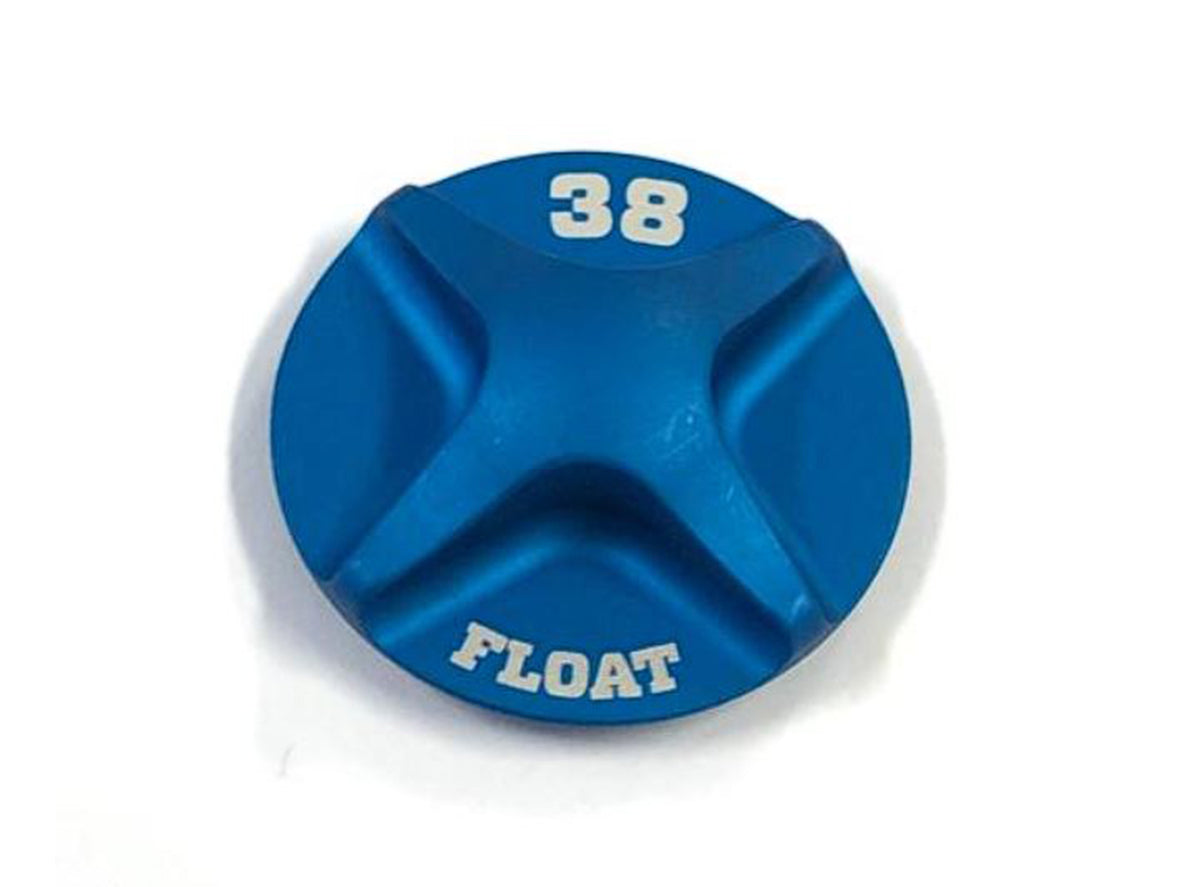 Fox Suspension 38 Float Air Top Cap - Ano Blue