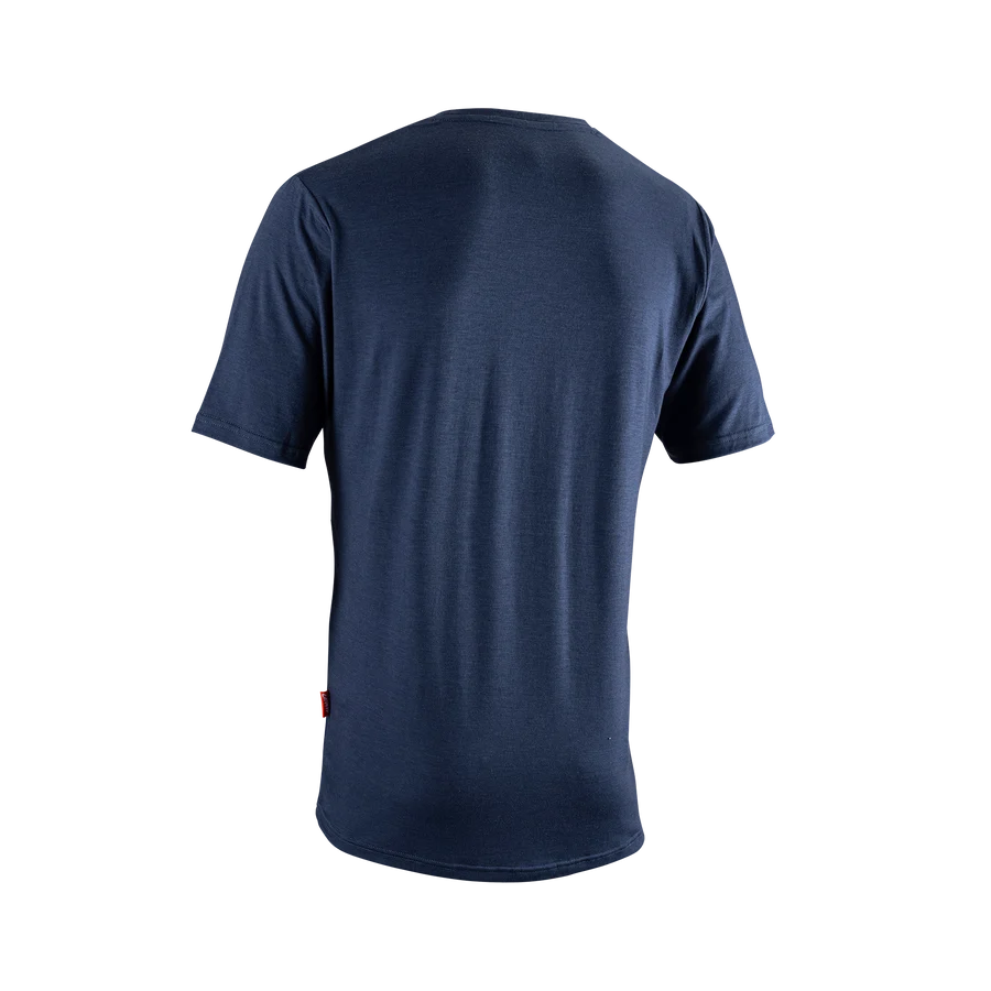Leatt Tech Tee - Denim Blue