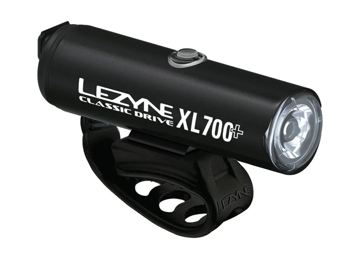 Lezyne Classic Drive XL 700+ Front Light - Satin Black