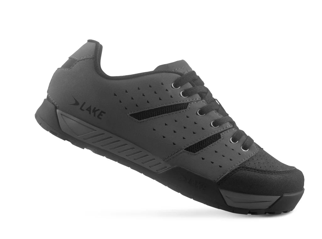Lake MX169 MTB Shoe - Gray-Black