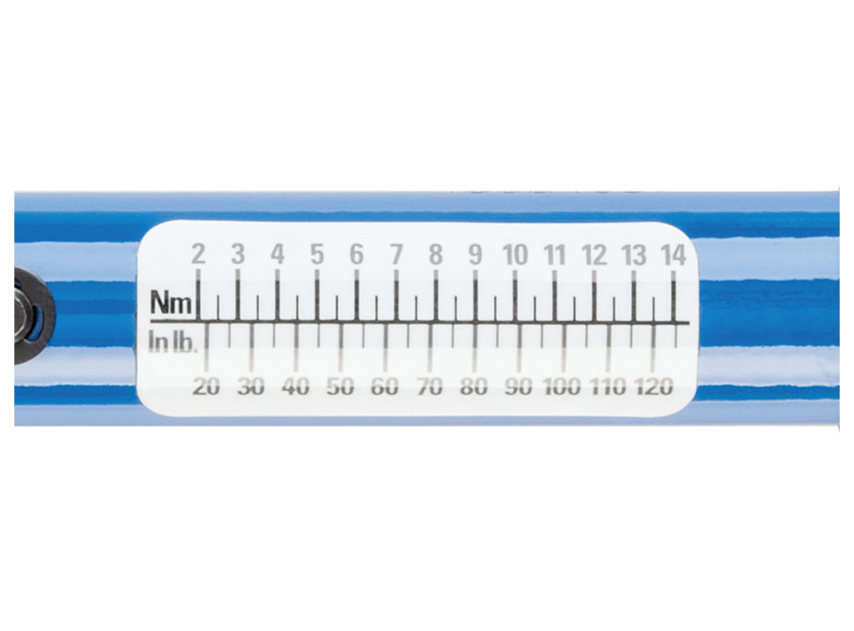 Park Tool TW-5.2 Ratcheting Clicker Type Torque Wrench - Low Torque