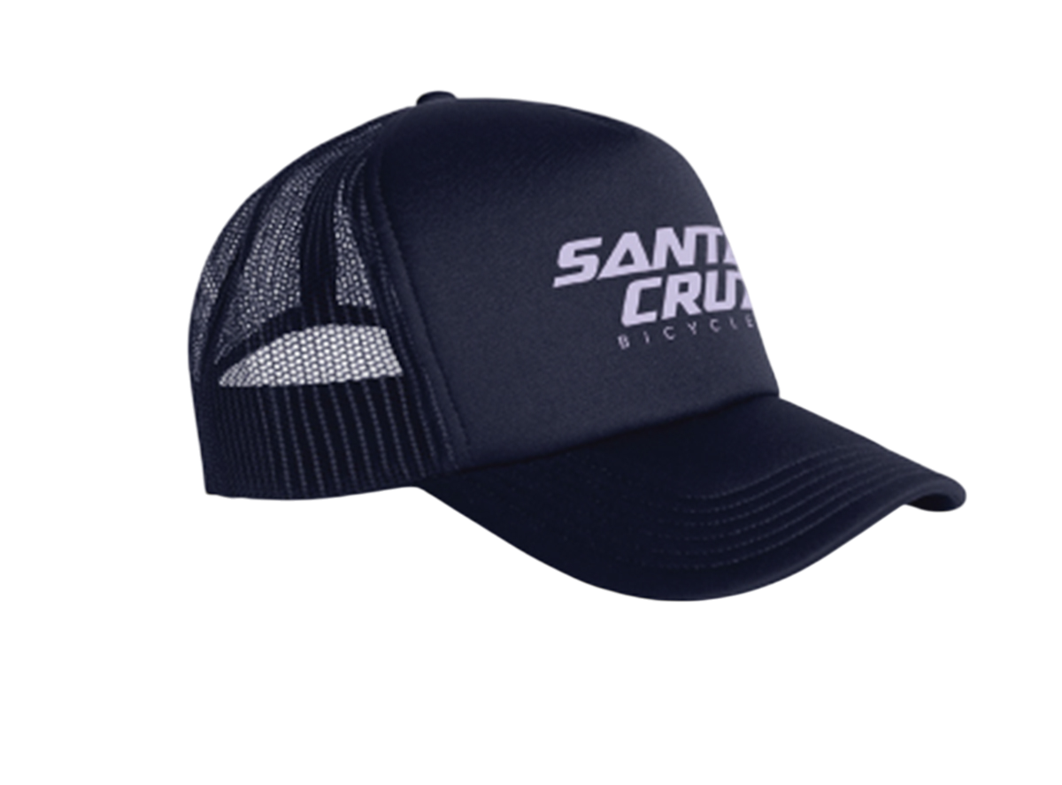Santa Cruz Stack Trucker Hat - Navy