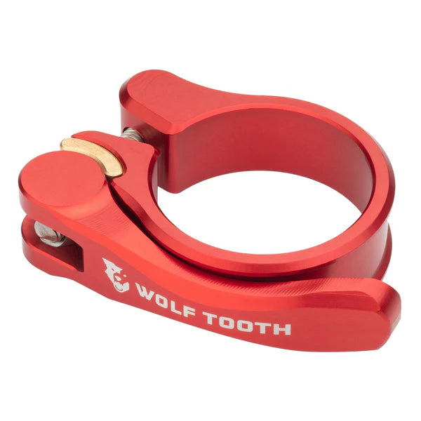 Wolf Tooth Components Quick Release Seatpost Clamp - Red