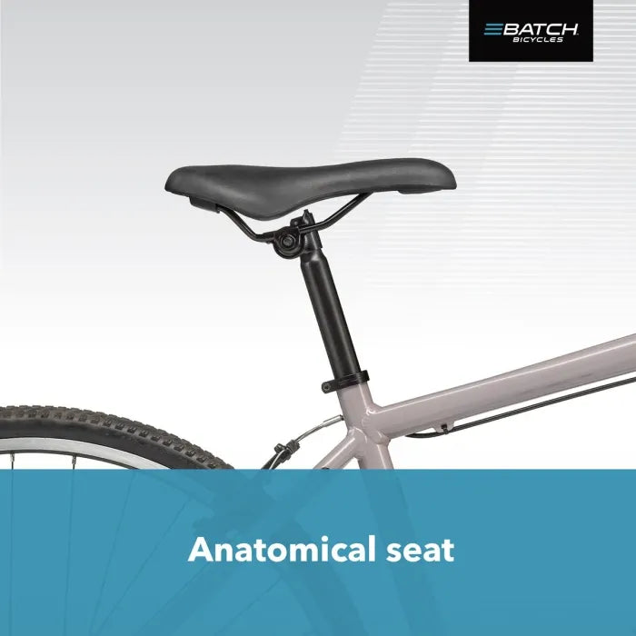 Batch Bicycles 700c Lifestyle Bike - Matt Pitch Blue
