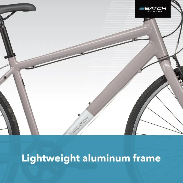 Batch Bicycles 700c Lifestyle Bike - Matt Pitch Blue