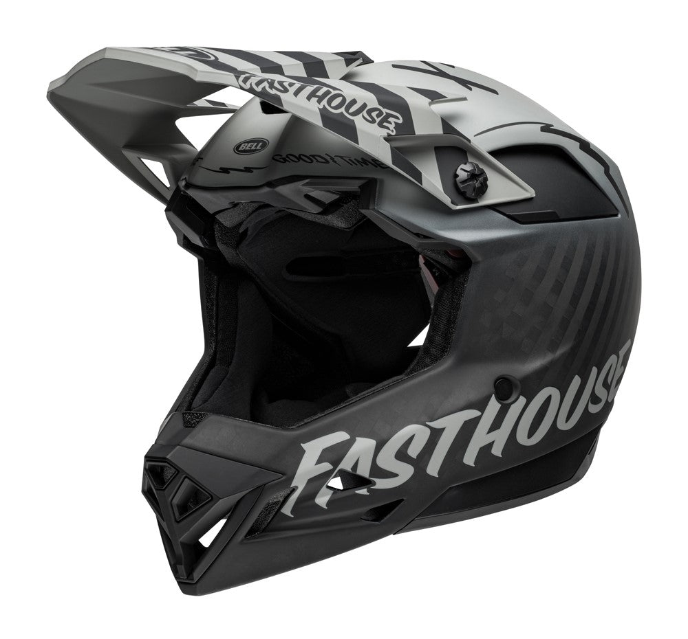 Bell Full-10 Spherical Full Face Helmet - Fasthouse - Matt Gray-Black