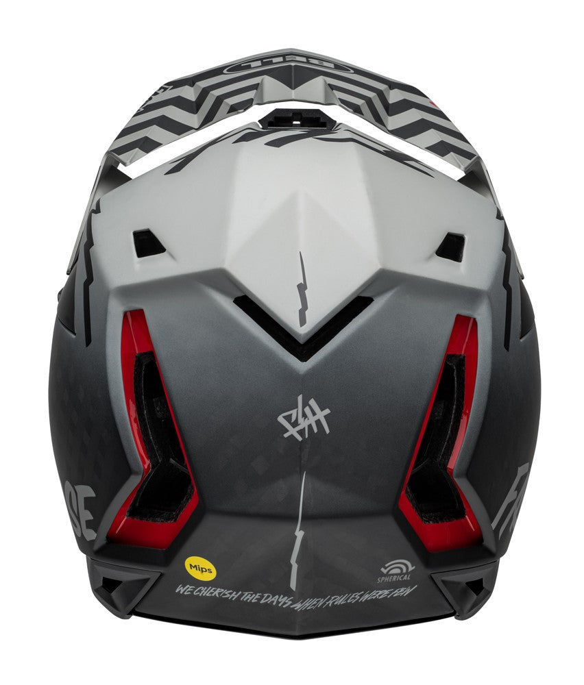 Bell Full-10 Spherical Full Face Helmet - Fasthouse - Matt Gray-Black