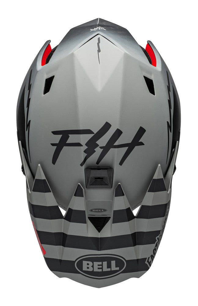 Bell Full-10 Spherical Full Face Helmet - Fasthouse - Matt Gray-Black