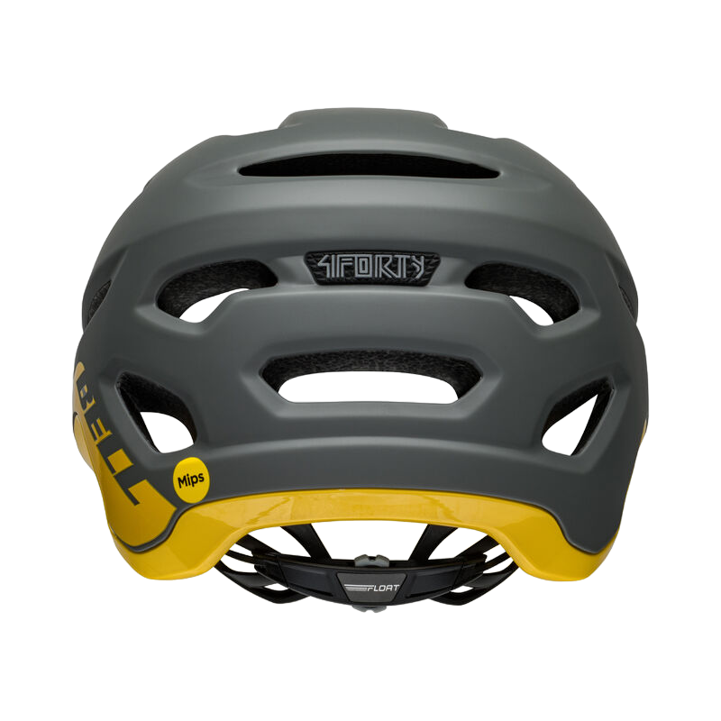 Bell 4Forty MIPS MTB Helmet - Matt Gloss Gray-Yellow