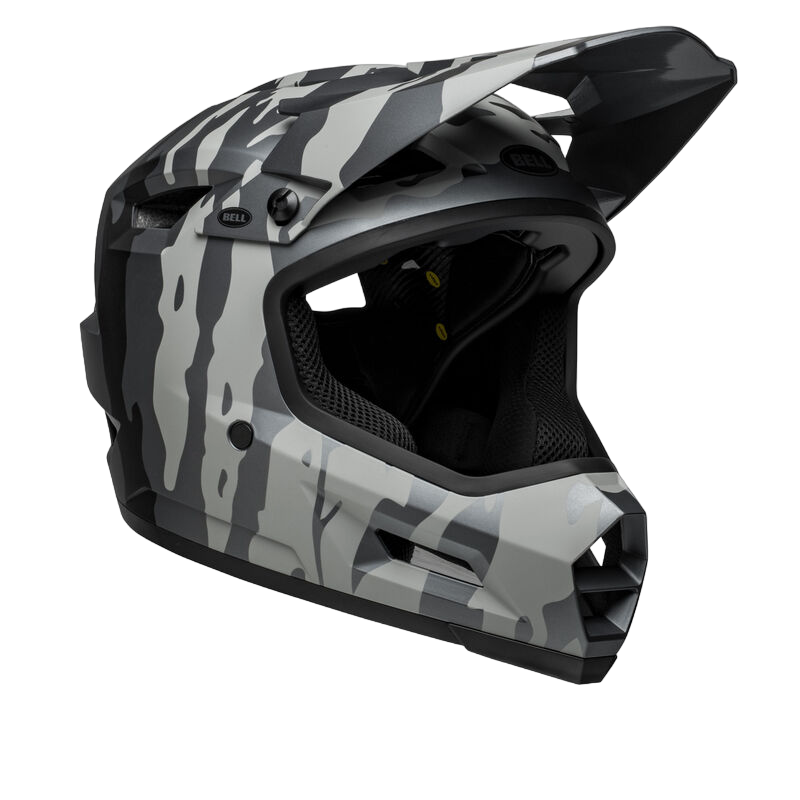 Bell Sanction 2 DLX MIPS Full Face Helmet - Ravine - Matt Gray-Black