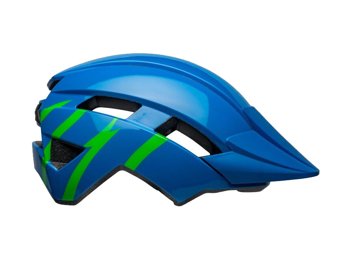 Bell Sidetrack II MTB Helmet - Youth - Blue-Green - 2021 Blue - Green Universal Child - 48-55cm