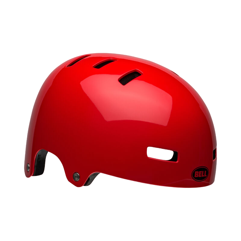 Bell Span BMX Helmet - Gloss Crimson