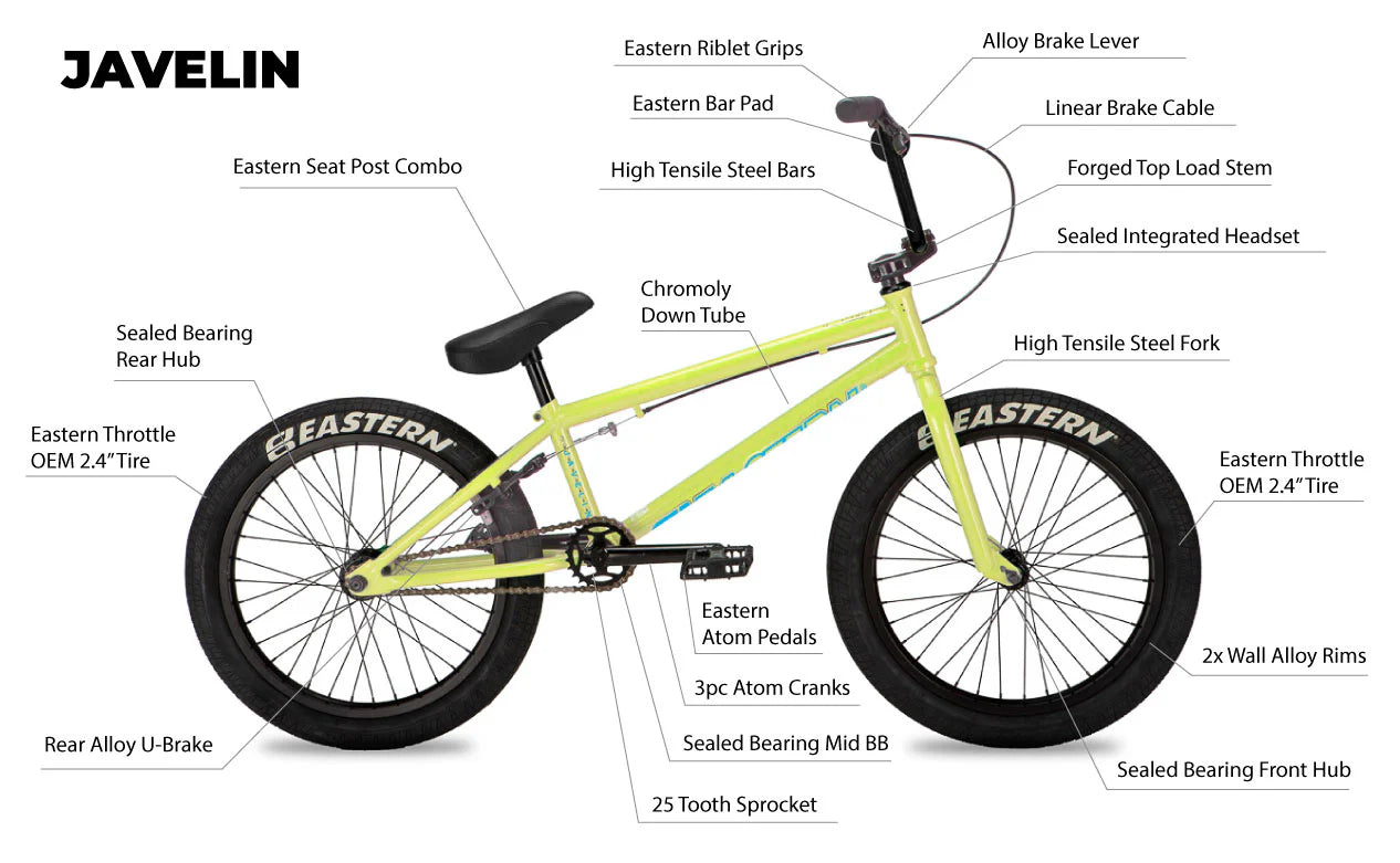 Eastern Javelin 20" BMX - Hot Blue