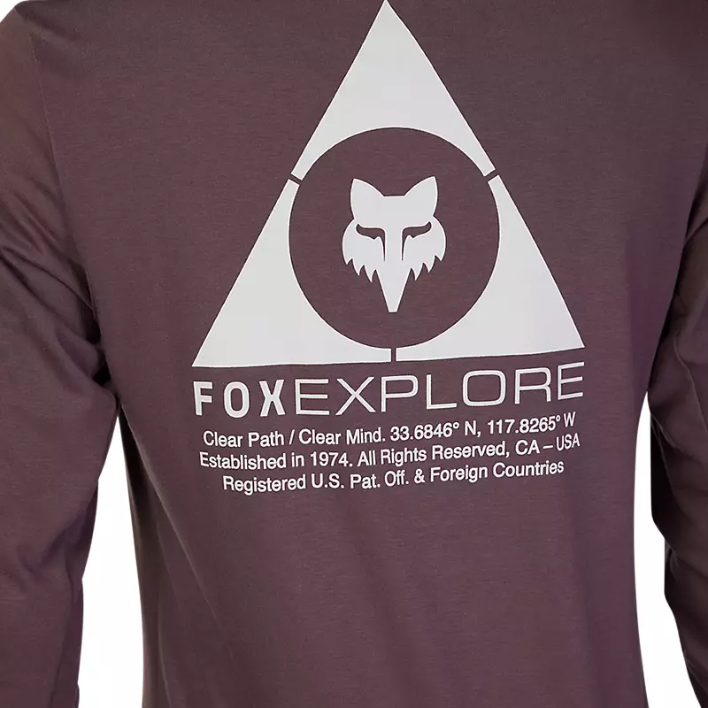 Fox Racing Ranger Dri Release MD Long Sleeve MTB Jersey - Tred - Purple