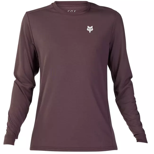 Fox Racing Ranger Dri Release MD Long Sleeve MTB Jersey - Tred - Purple