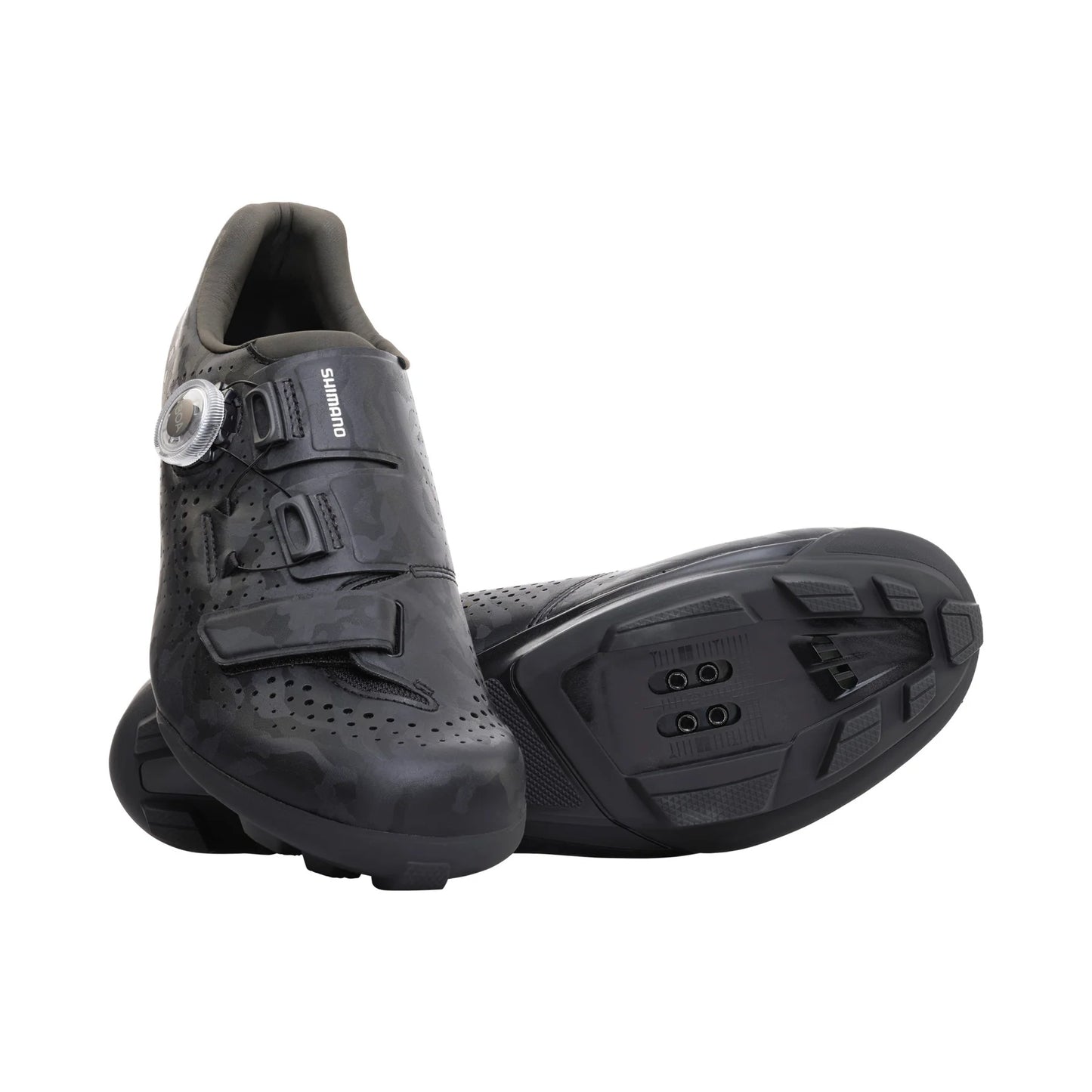 Shimano RX6E SPD Gravel Shoe - Wide - Black