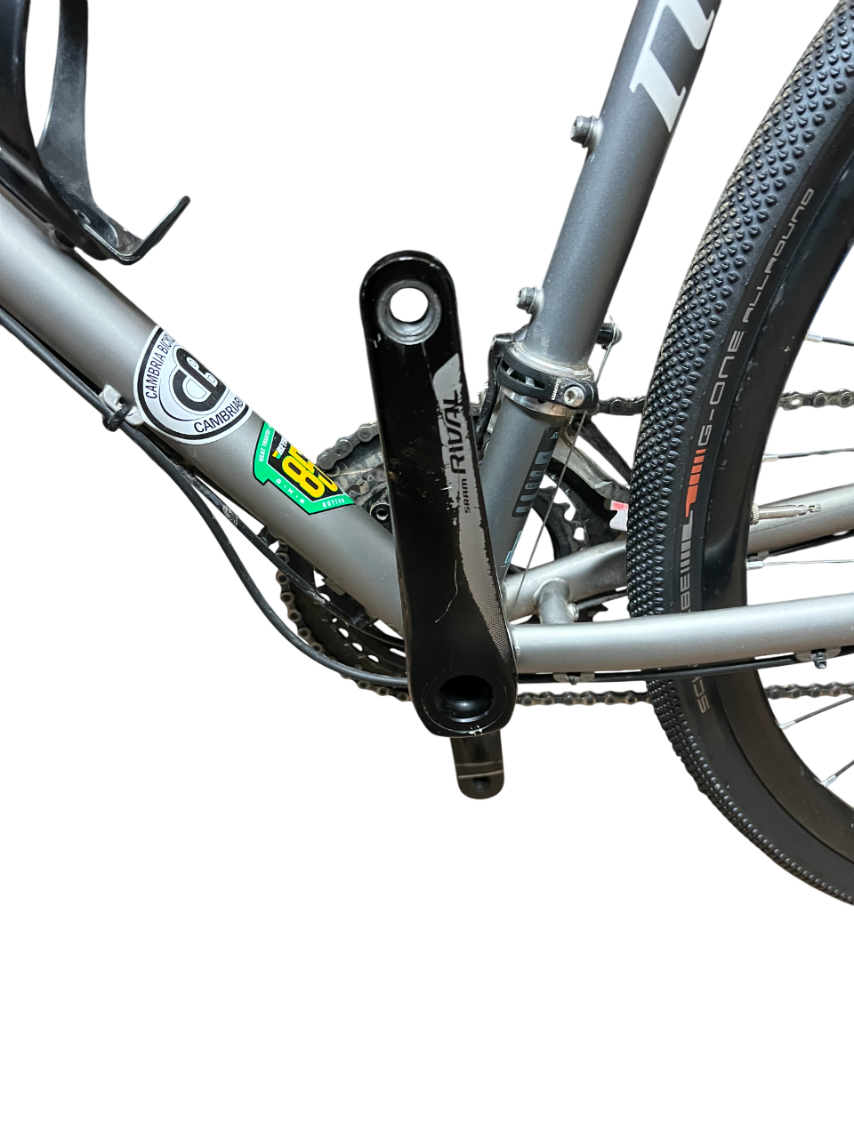 NINER RLT Steel Road Bike - 3-Star Rival - Demo3 - Gray-Blue