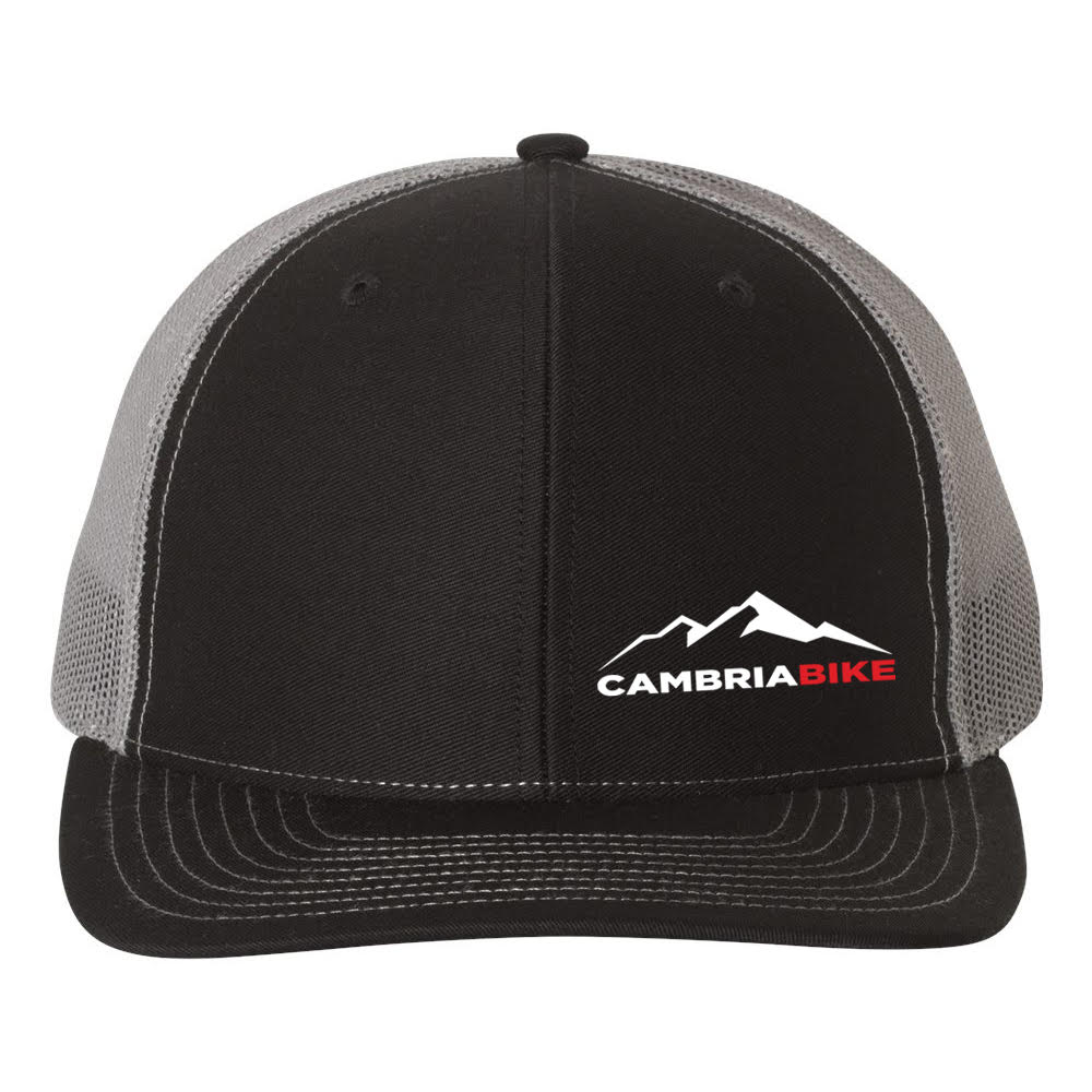 CBO Logo Snapback Hat - Black-Gray