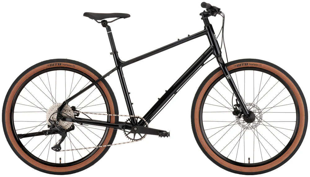 Kona Dew Plus 650b - Gloss Black - 2023
