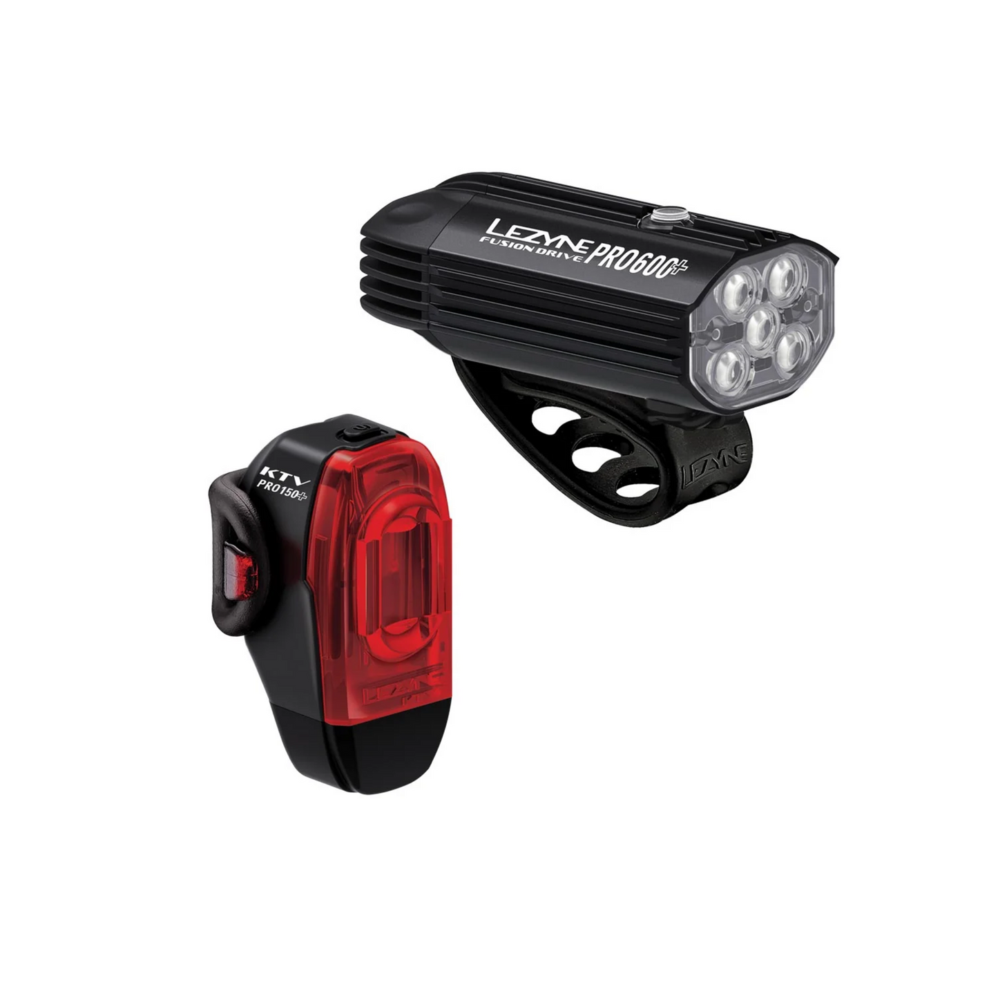 Lezyne Fusion Drive Pro 600+ / KTV Drive Pro+ Light Set