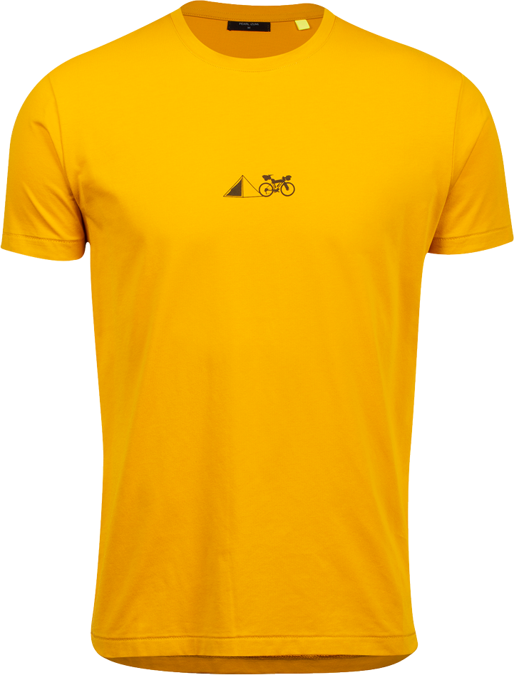 Pearl Izumi Graphic Tee Shirt - Lean It - Gold