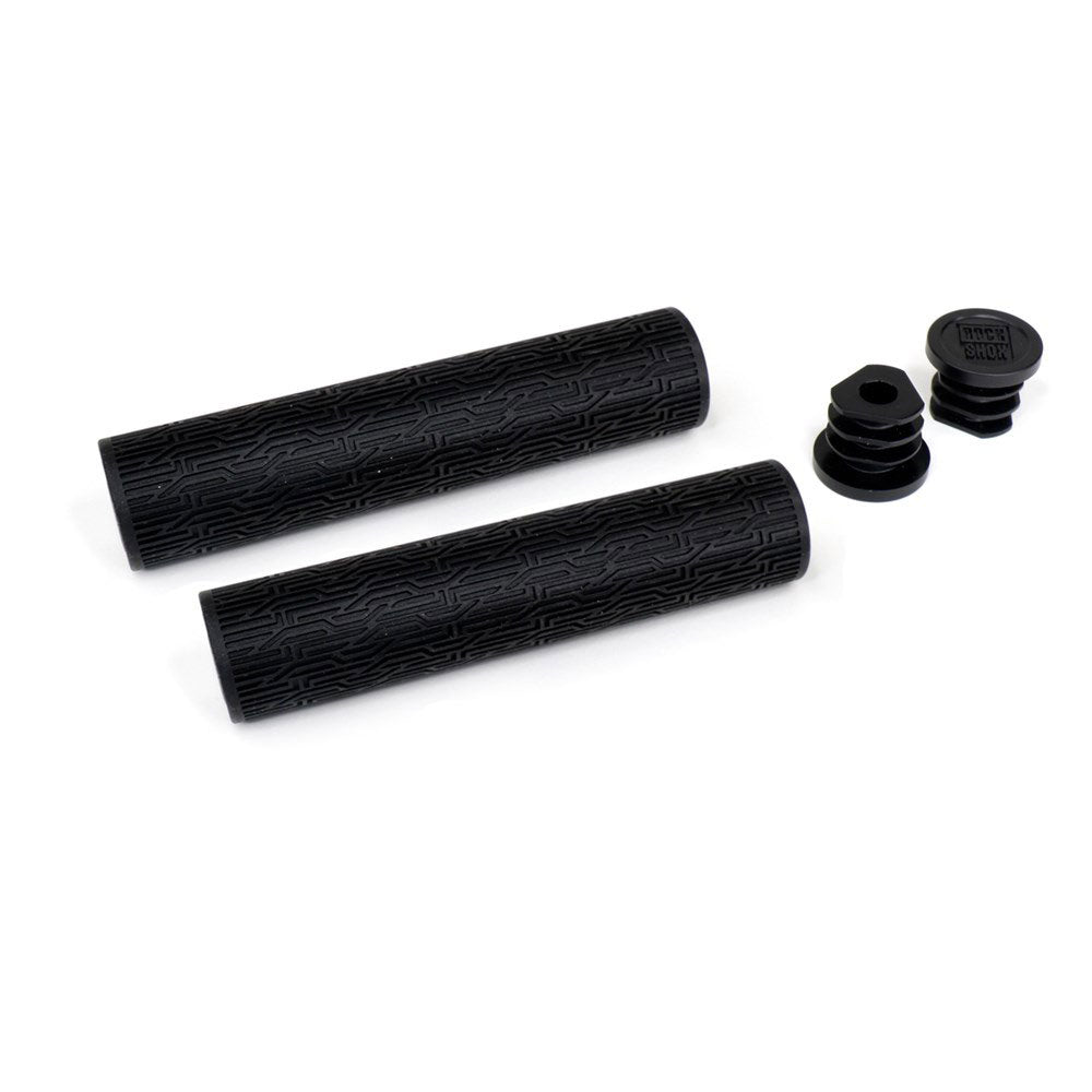 RockShox Textured MTB Grips - Black