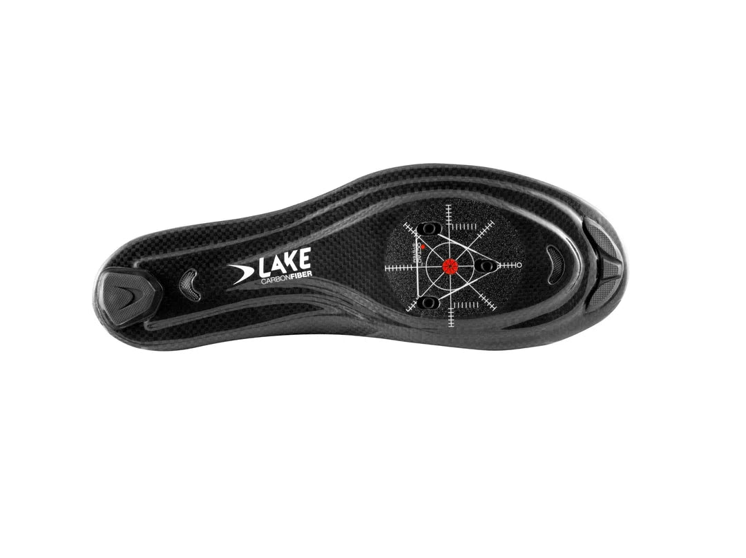 Lake CX21C Road Shoe - White Clarino